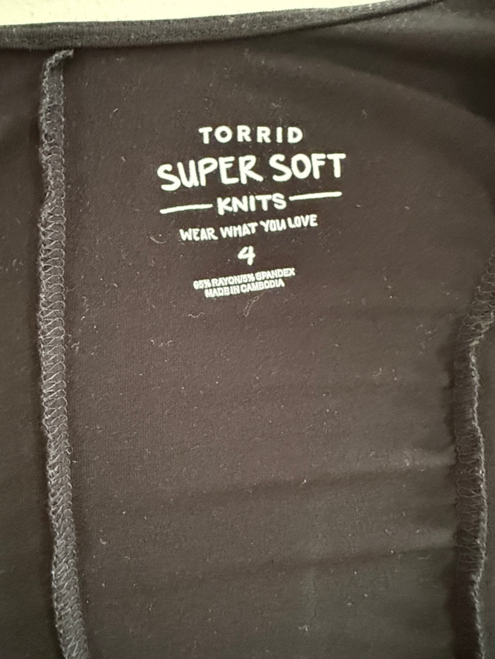 NWOT Torrid Duster Super Soft Collection Spring Open Front 4X Black Long-Sleeve - Picture 8 of 14
